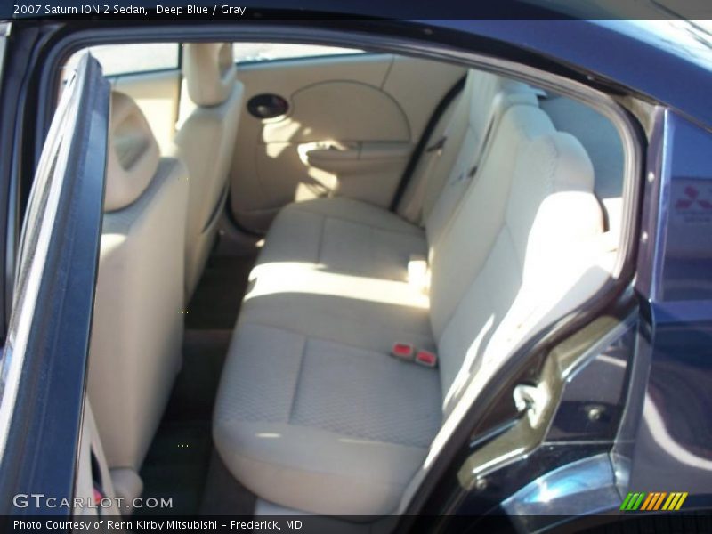 Deep Blue / Gray 2007 Saturn ION 2 Sedan