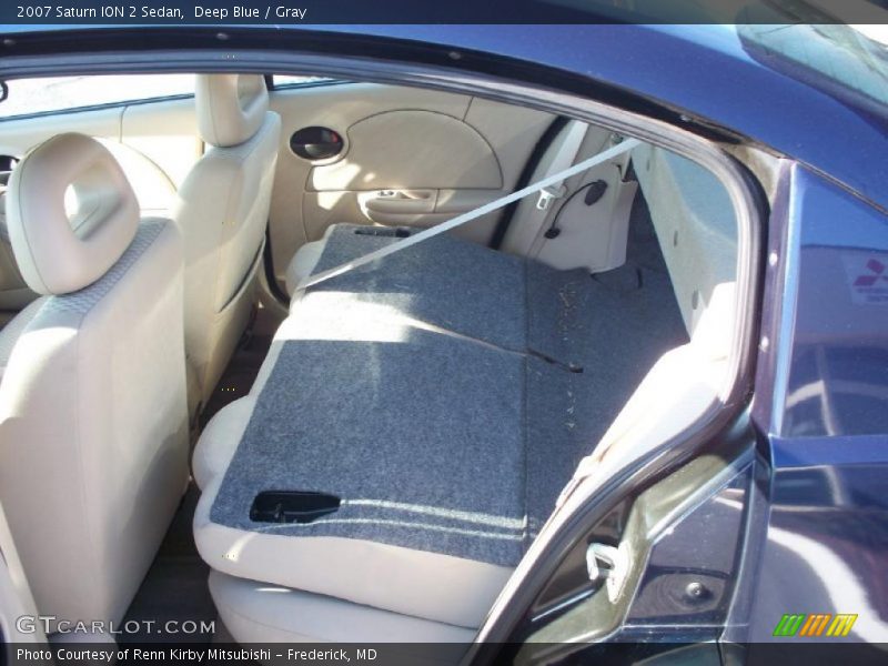Deep Blue / Gray 2007 Saturn ION 2 Sedan