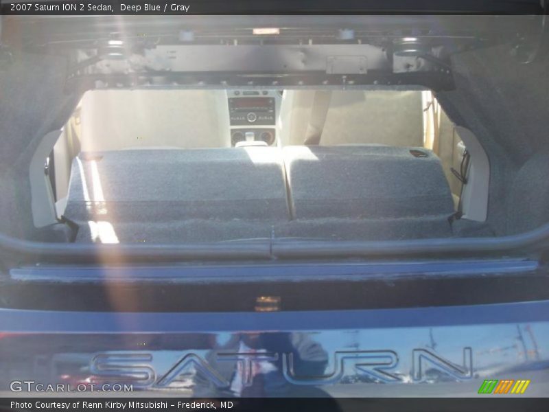 Deep Blue / Gray 2007 Saturn ION 2 Sedan