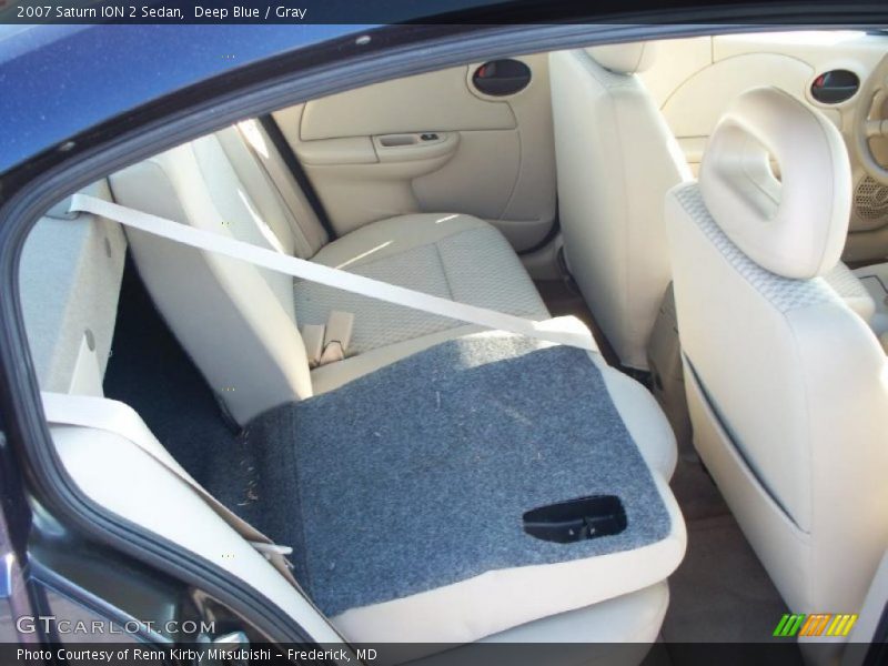 Deep Blue / Gray 2007 Saturn ION 2 Sedan