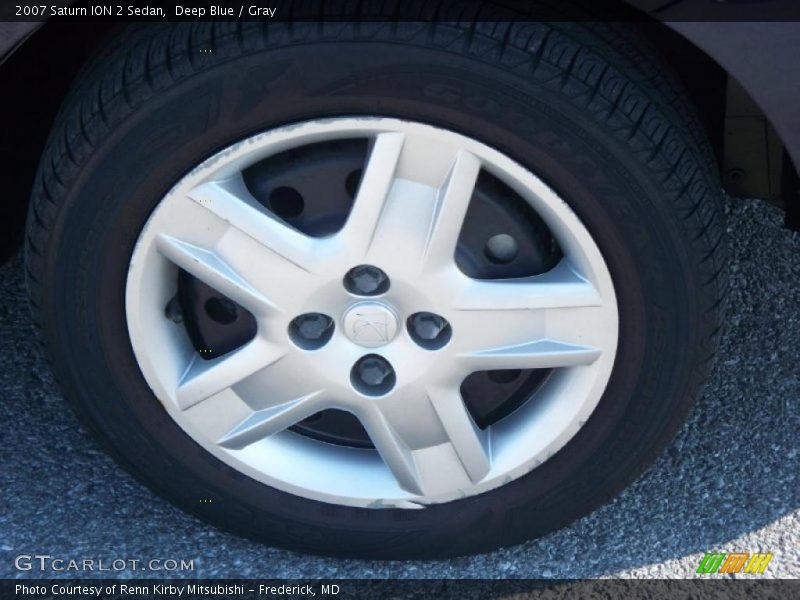 Deep Blue / Gray 2007 Saturn ION 2 Sedan