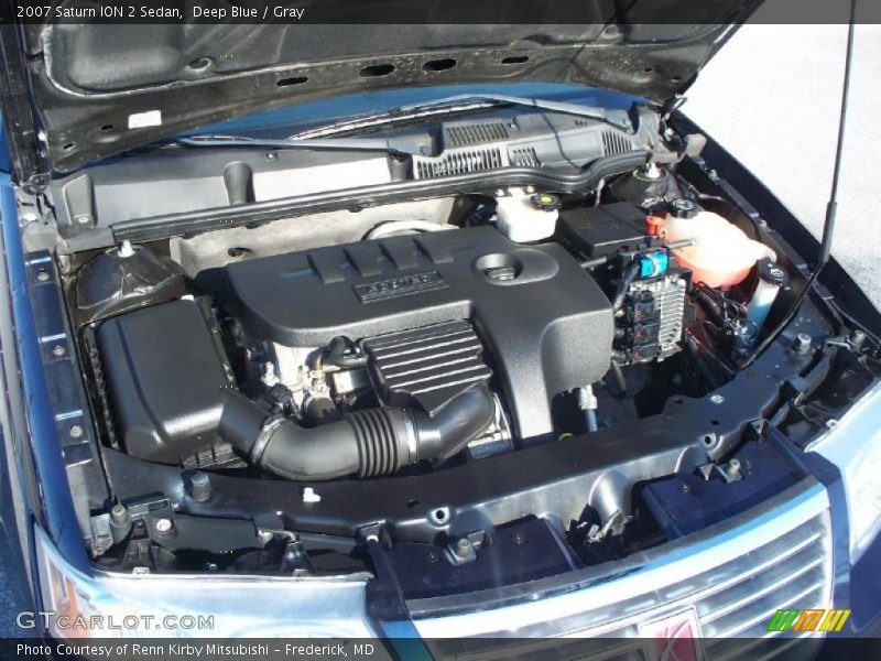 Deep Blue / Gray 2007 Saturn ION 2 Sedan