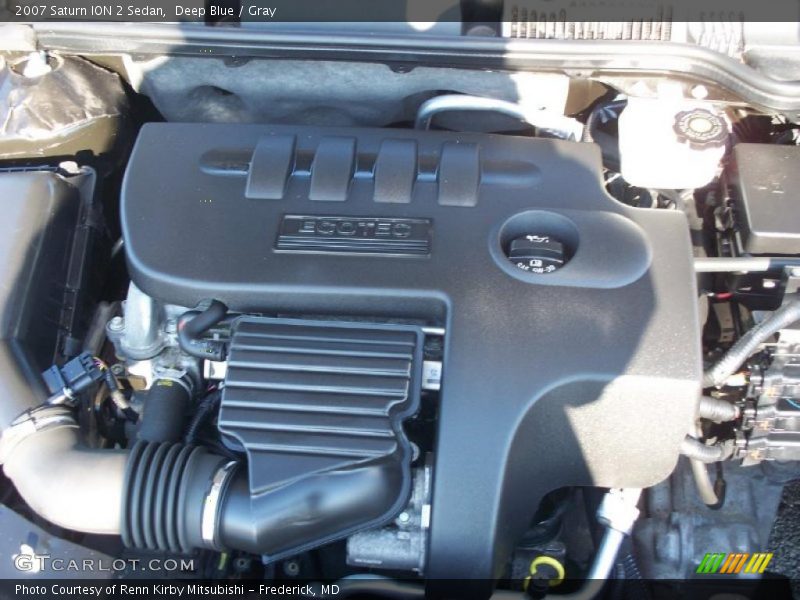 Deep Blue / Gray 2007 Saturn ION 2 Sedan