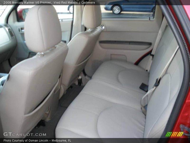 Vivid Red Metallic / Cashmere 2008 Mercury Mariner V6 Premier
