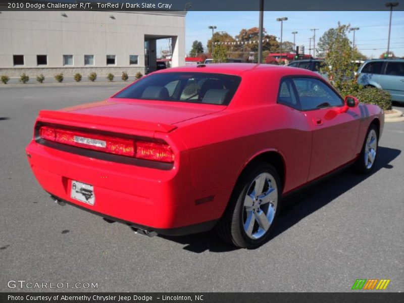 TorRed / Dark Slate Gray 2010 Dodge Challenger R/T