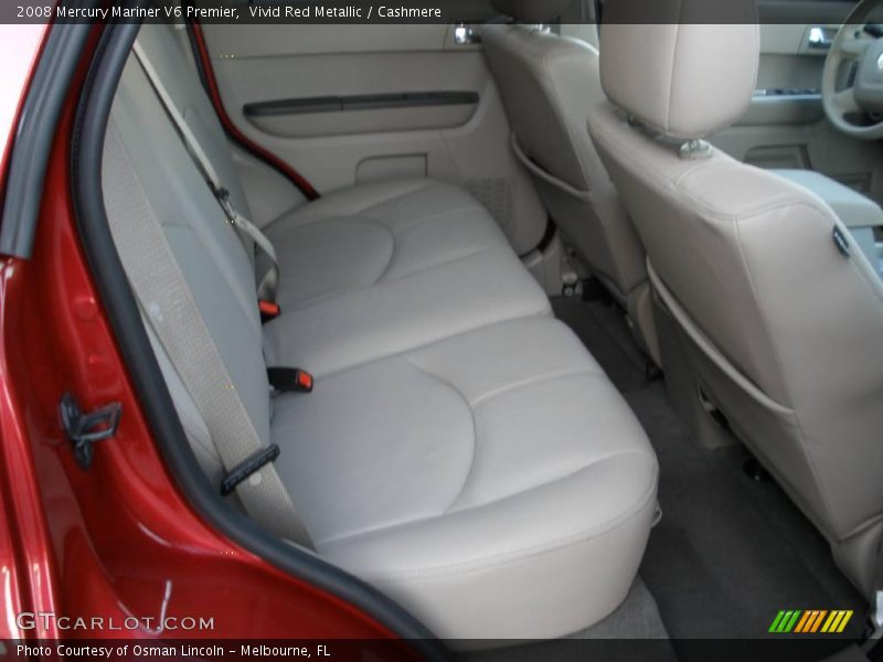 Vivid Red Metallic / Cashmere 2008 Mercury Mariner V6 Premier