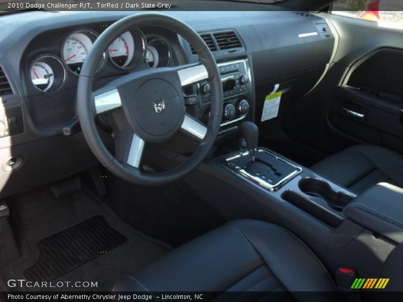 Dark Slate Gray Interior - 2010 Challenger R/T 