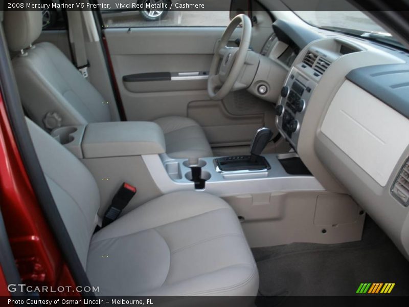 Vivid Red Metallic / Cashmere 2008 Mercury Mariner V6 Premier