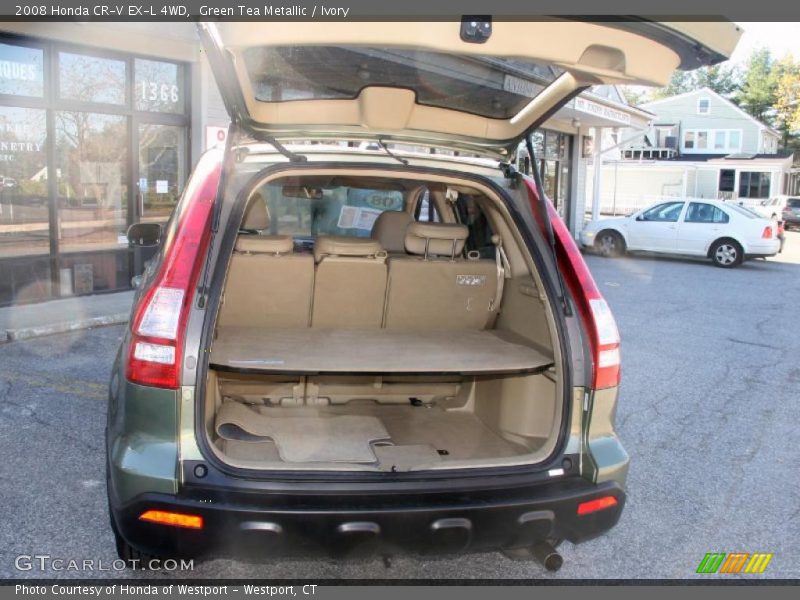 Green Tea Metallic / Ivory 2008 Honda CR-V EX-L 4WD