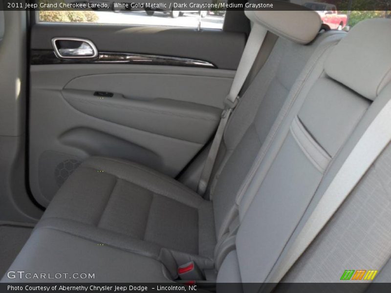 White Gold Metallic / Dark Graystone/Medium Graystone 2011 Jeep Grand Cherokee Laredo