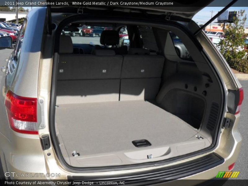 White Gold Metallic / Dark Graystone/Medium Graystone 2011 Jeep Grand Cherokee Laredo