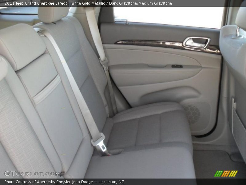 White Gold Metallic / Dark Graystone/Medium Graystone 2011 Jeep Grand Cherokee Laredo