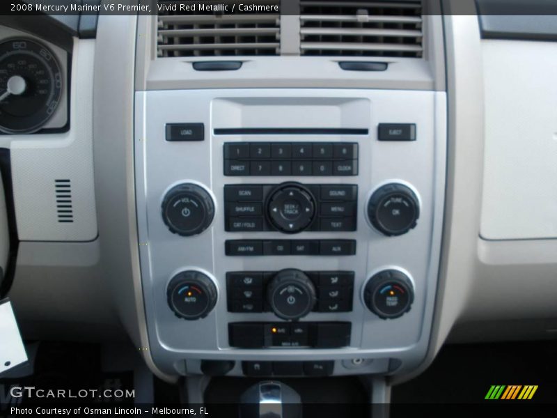 Vivid Red Metallic / Cashmere 2008 Mercury Mariner V6 Premier