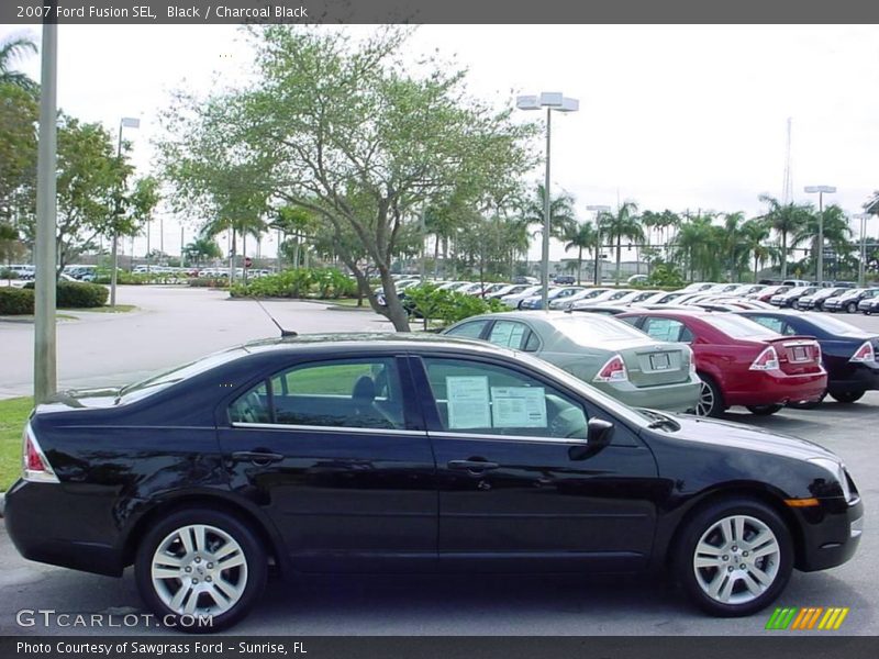 Black / Charcoal Black 2007 Ford Fusion SEL
