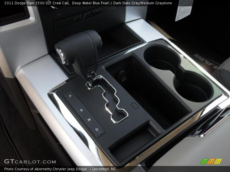 Deep Water Blue Pearl / Dark Slate Gray/Medium Graystone 2011 Dodge Ram 1500 SLT Crew Cab