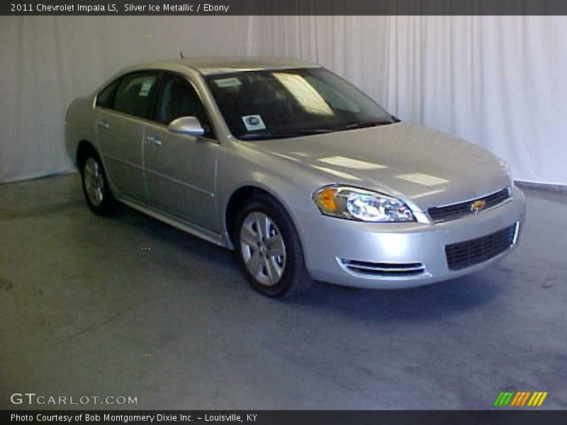 Silver Ice Metallic / Ebony 2011 Chevrolet Impala LS