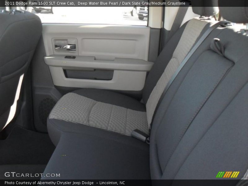 Deep Water Blue Pearl / Dark Slate Gray/Medium Graystone 2011 Dodge Ram 1500 SLT Crew Cab