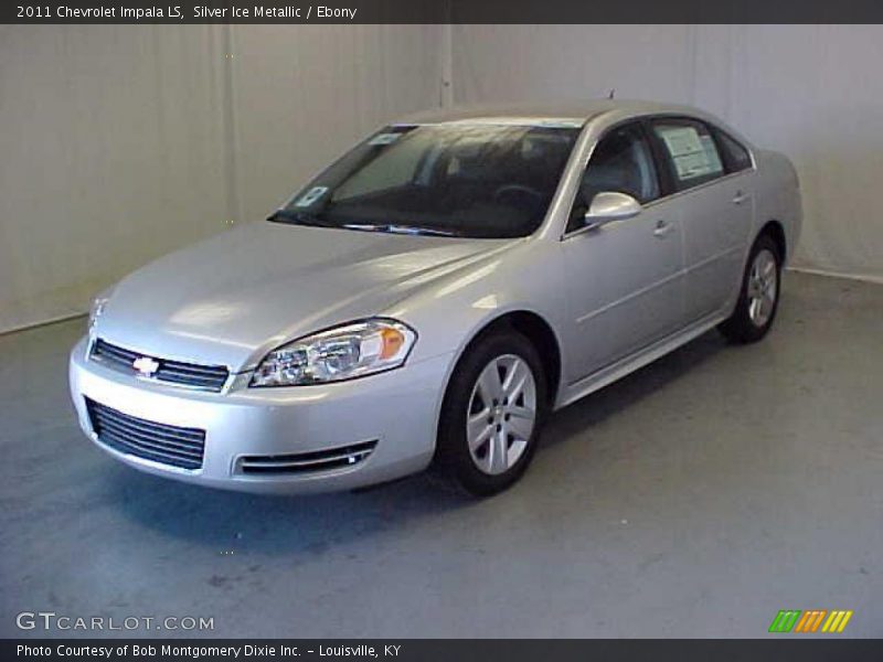 Silver Ice Metallic / Ebony 2011 Chevrolet Impala LS