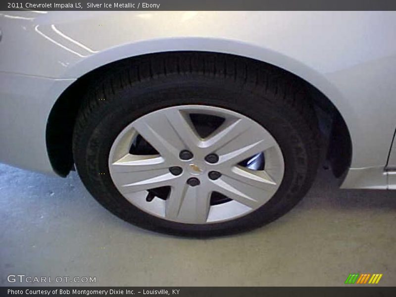 Silver Ice Metallic / Ebony 2011 Chevrolet Impala LS