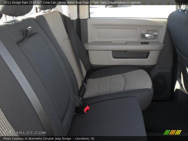 Deep Water Blue Pearl / Dark Slate Gray/Medium Graystone 2011 Dodge Ram 1500 SLT Crew Cab