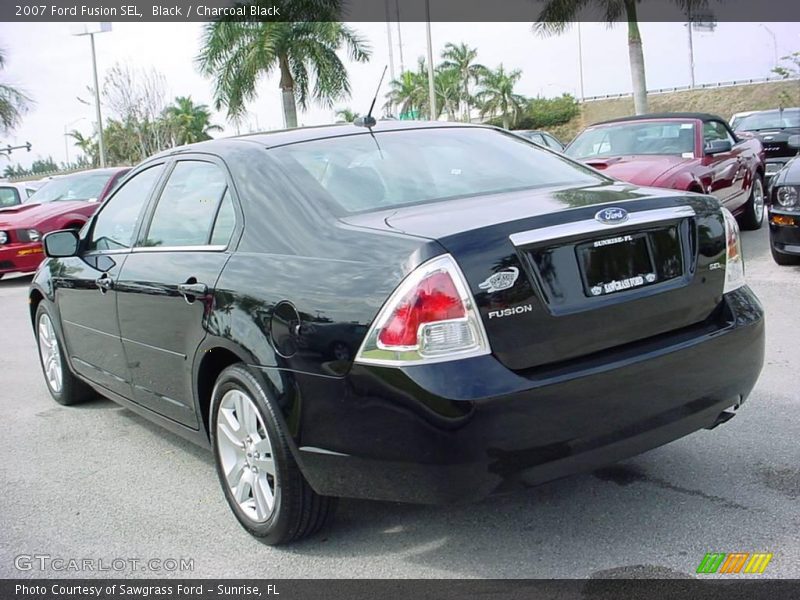 Black / Charcoal Black 2007 Ford Fusion SEL