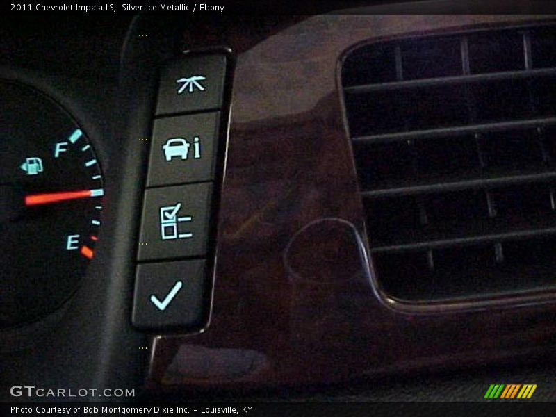 Silver Ice Metallic / Ebony 2011 Chevrolet Impala LS
