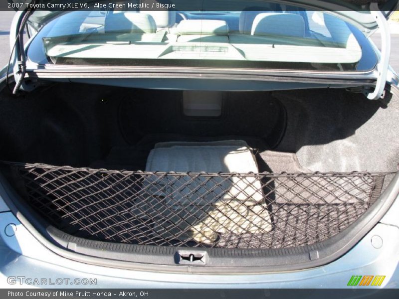 Aloe Green Metallic / Bisque 2007 Toyota Camry XLE V6