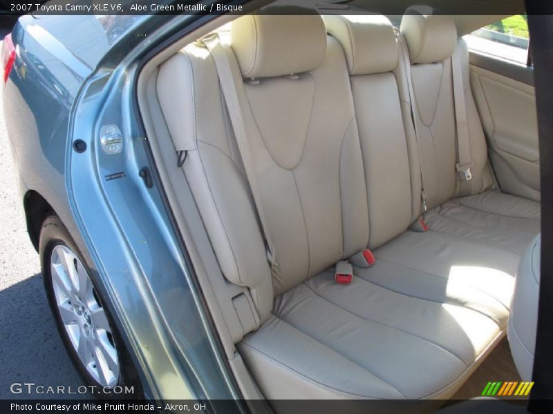 Aloe Green Metallic / Bisque 2007 Toyota Camry XLE V6