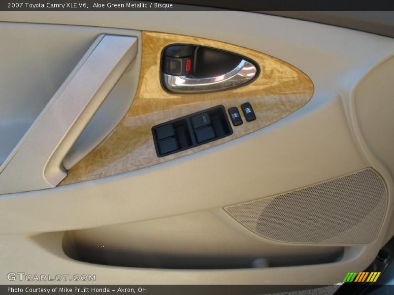 Aloe Green Metallic / Bisque 2007 Toyota Camry XLE V6