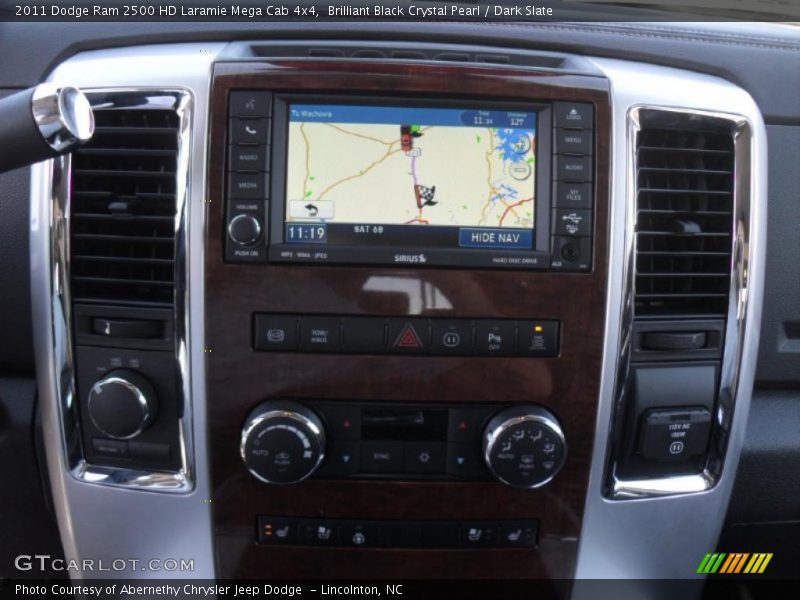 Navigation of 2011 Ram 2500 HD Laramie Mega Cab 4x4