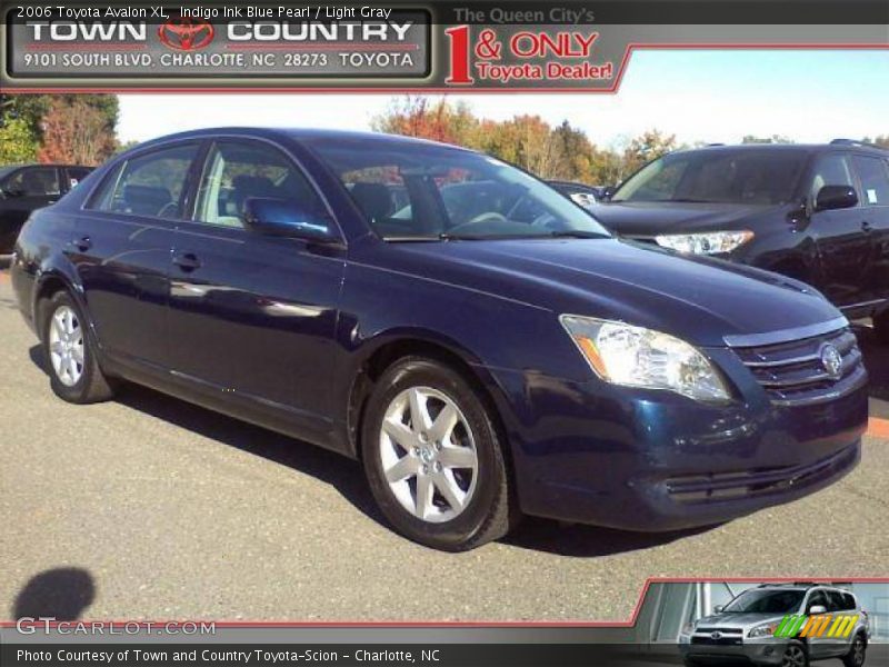 Indigo Ink Blue Pearl / Light Gray 2006 Toyota Avalon XL