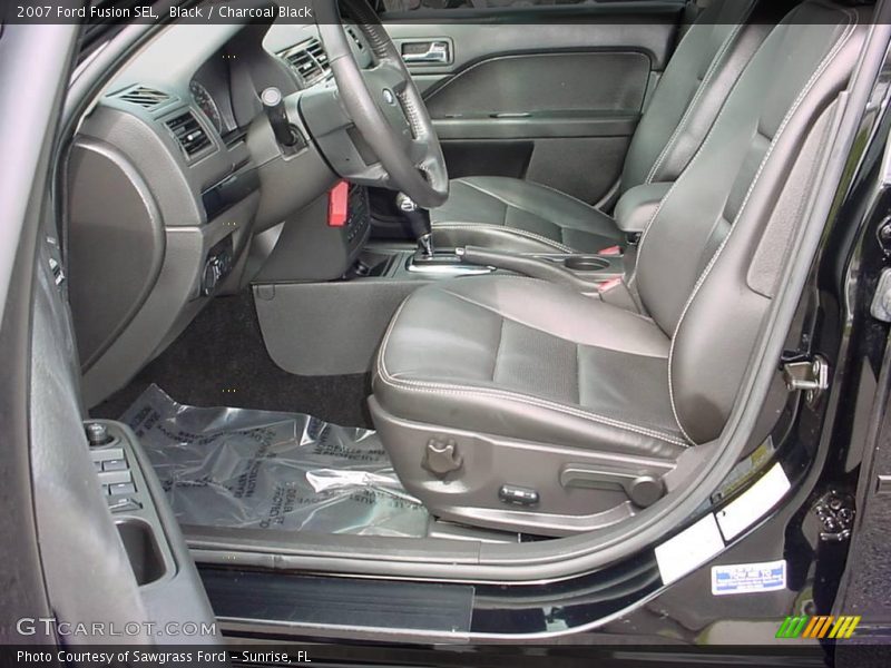Black / Charcoal Black 2007 Ford Fusion SEL
