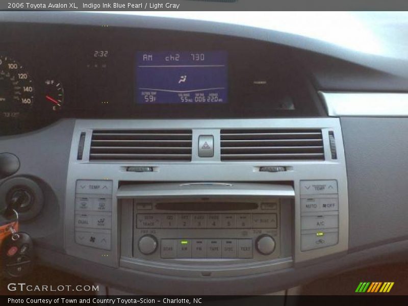 Indigo Ink Blue Pearl / Light Gray 2006 Toyota Avalon XL