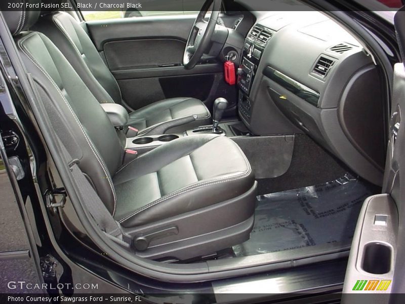 Black / Charcoal Black 2007 Ford Fusion SEL