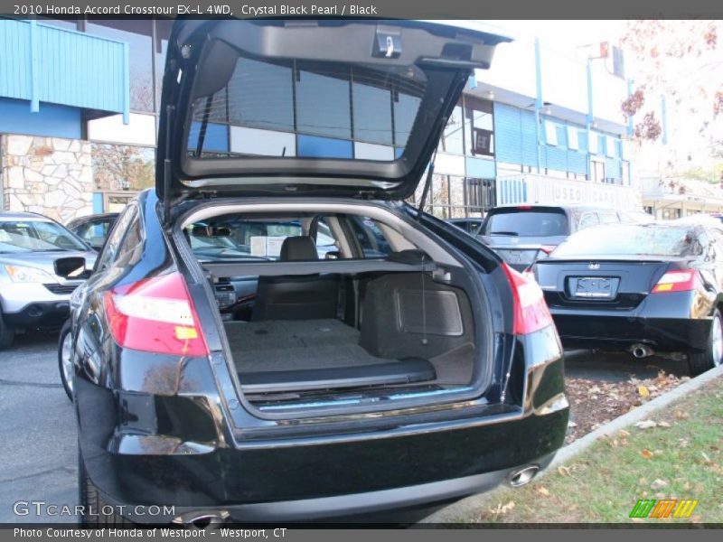 Crystal Black Pearl / Black 2010 Honda Accord Crosstour EX-L 4WD