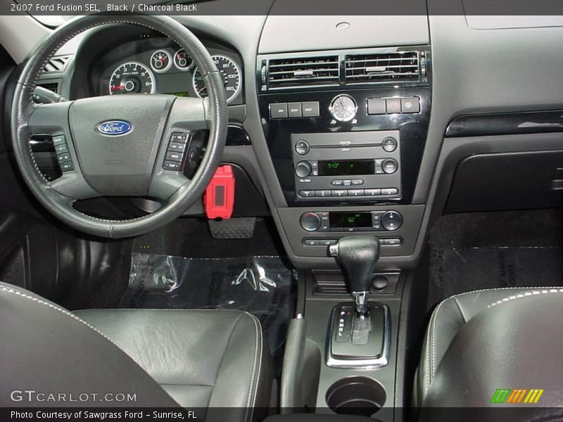 Black / Charcoal Black 2007 Ford Fusion SEL