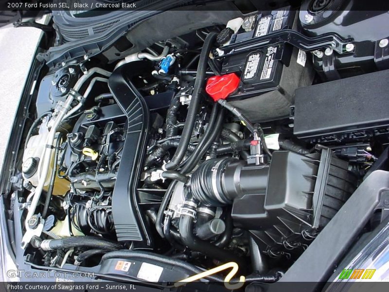 Black / Charcoal Black 2007 Ford Fusion SEL