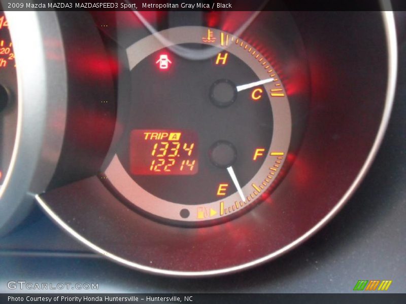 Metropolitan Gray Mica / Black 2009 Mazda MAZDA3 MAZDASPEED3 Sport