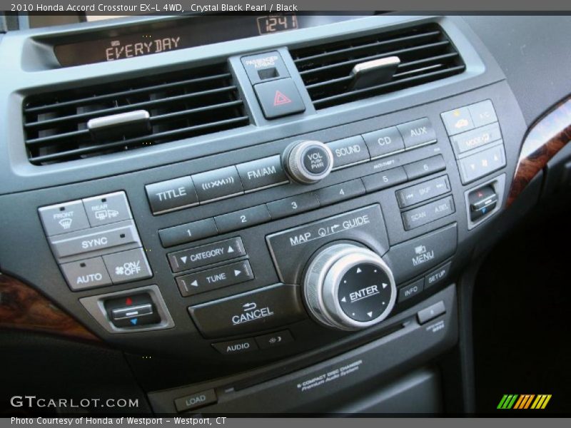 Controls of 2010 Accord Crosstour EX-L 4WD