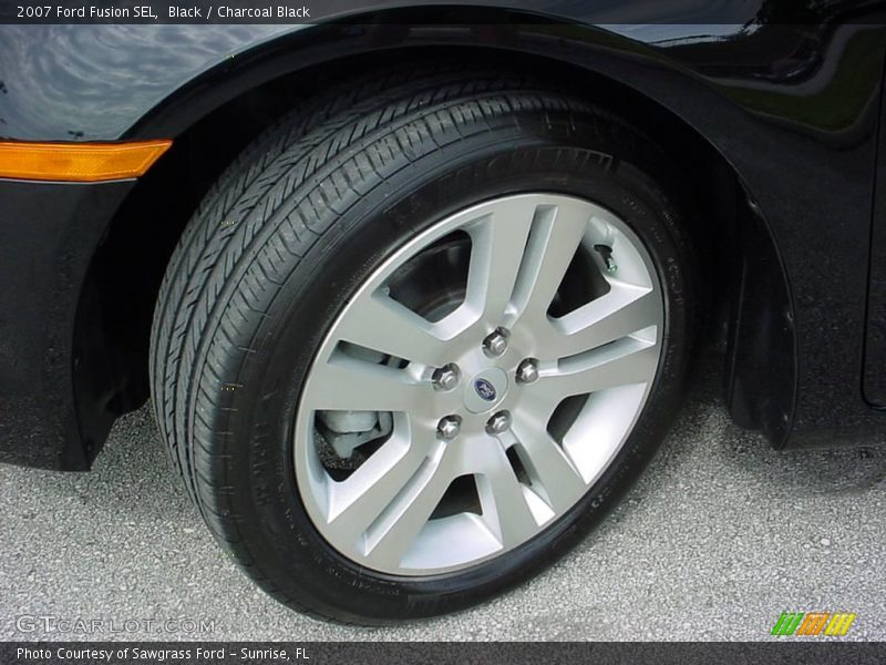 Black / Charcoal Black 2007 Ford Fusion SEL