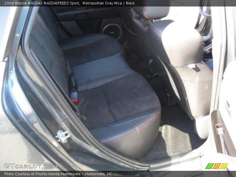 Metropolitan Gray Mica / Black 2009 Mazda MAZDA3 MAZDASPEED3 Sport
