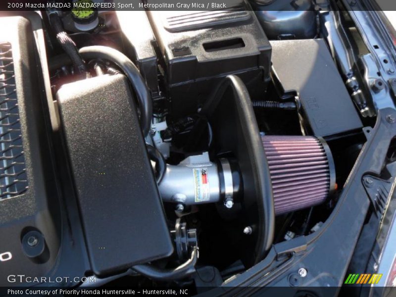 Metropolitan Gray Mica / Black 2009 Mazda MAZDA3 MAZDASPEED3 Sport