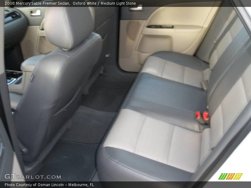 Oxford White / Medium Light Stone 2008 Mercury Sable Premier Sedan