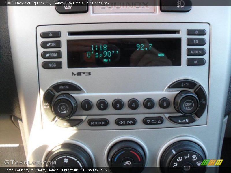 Galaxy Silver Metallic / Light Gray 2006 Chevrolet Equinox LT
