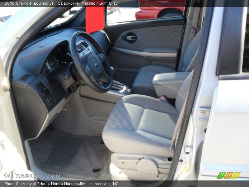 Galaxy Silver Metallic / Light Gray 2006 Chevrolet Equinox LT