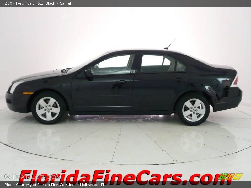 Black / Camel 2007 Ford Fusion SE