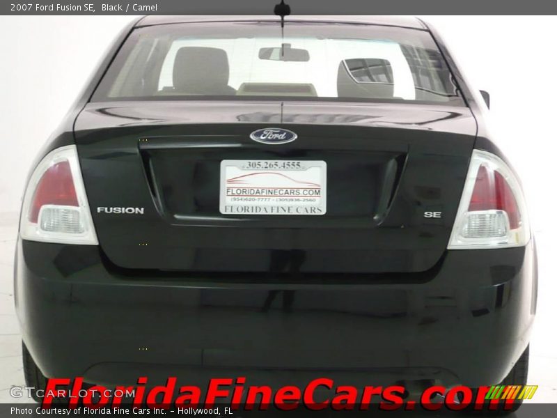 Black / Camel 2007 Ford Fusion SE