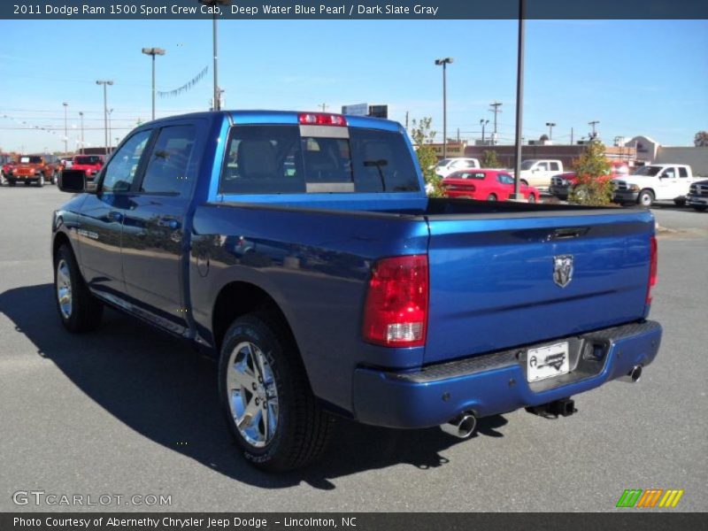  2011 Ram 1500 Sport Crew Cab Deep Water Blue Pearl