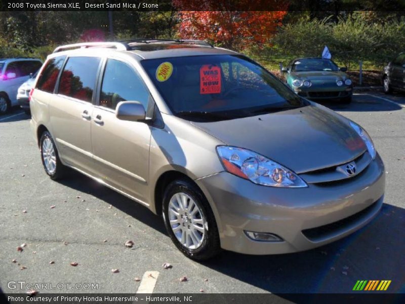 Desert Sand Mica / Stone 2008 Toyota Sienna XLE