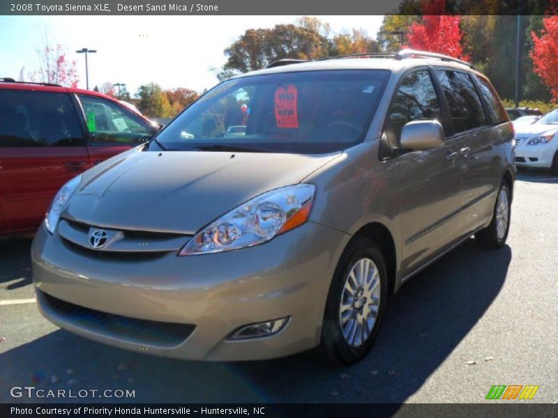 Desert Sand Mica / Stone 2008 Toyota Sienna XLE